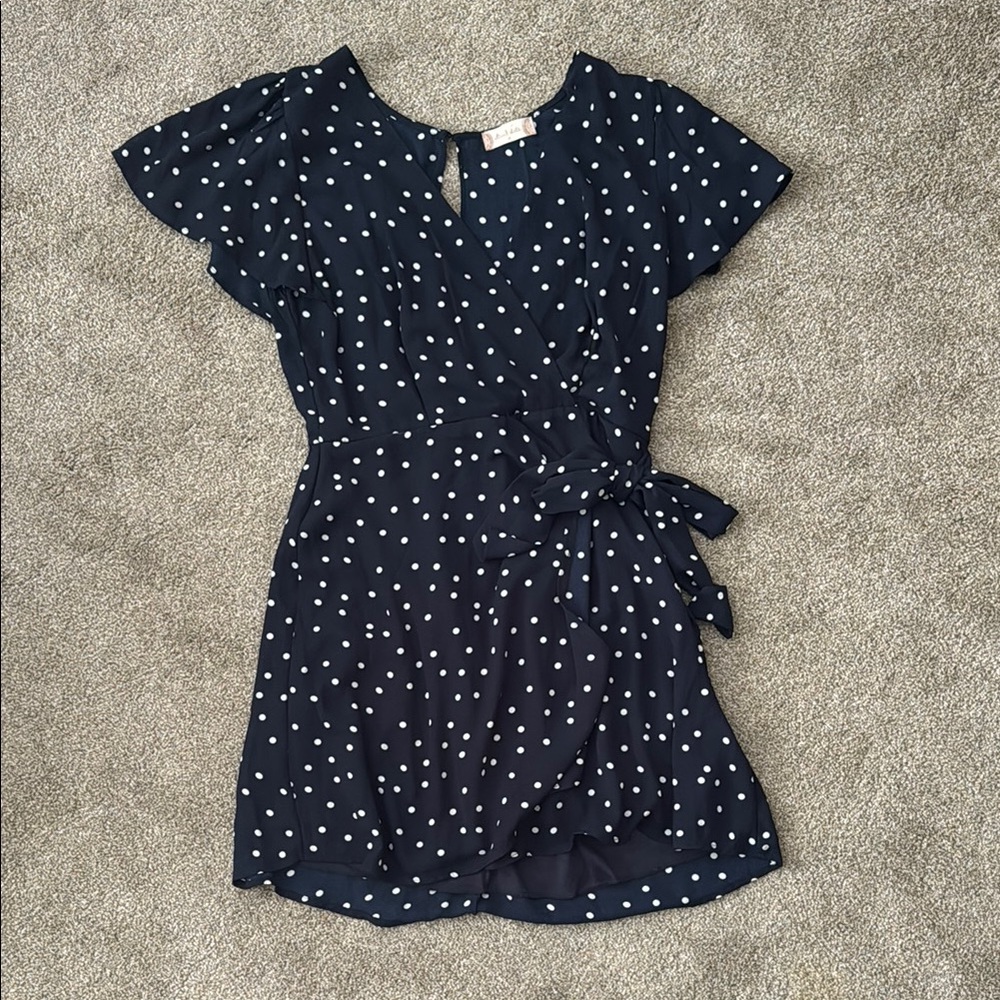 Altar'd State Polka Dot Mini Dress